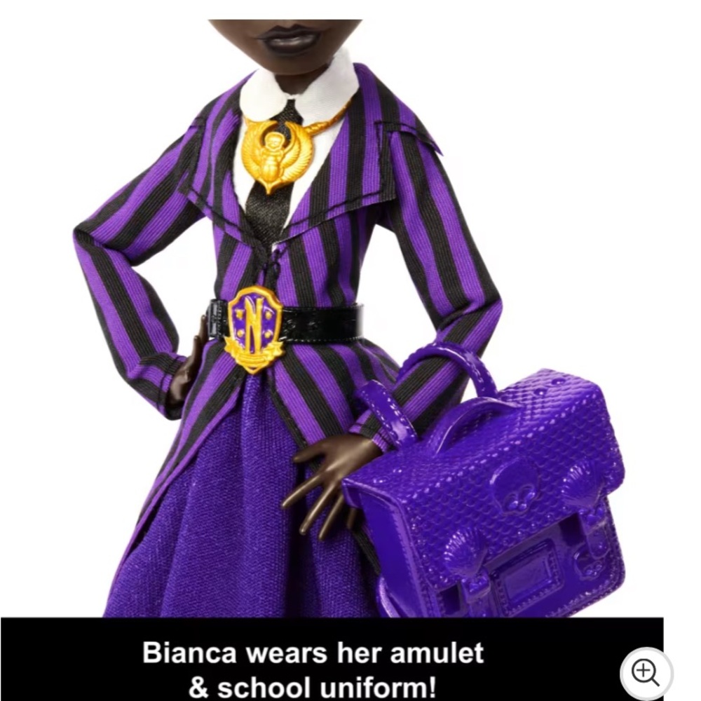 Monster High × Wednesday Doll and Accessories, Bianca Barclay Collectible doll - Picture 2 of 6
